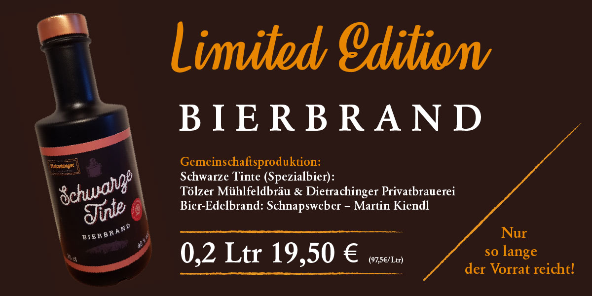 Bierbrand Schwarze Tinte - Limited Edition